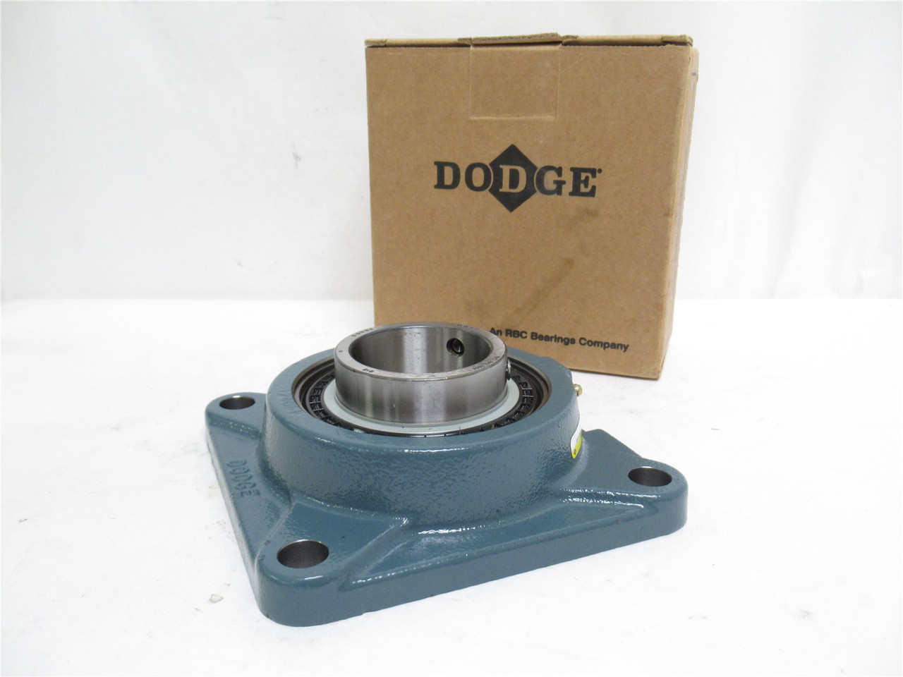 Dodge F4B-SC-60M; Flange Bearing 125894; 60mmID; 4-Bolt Mount