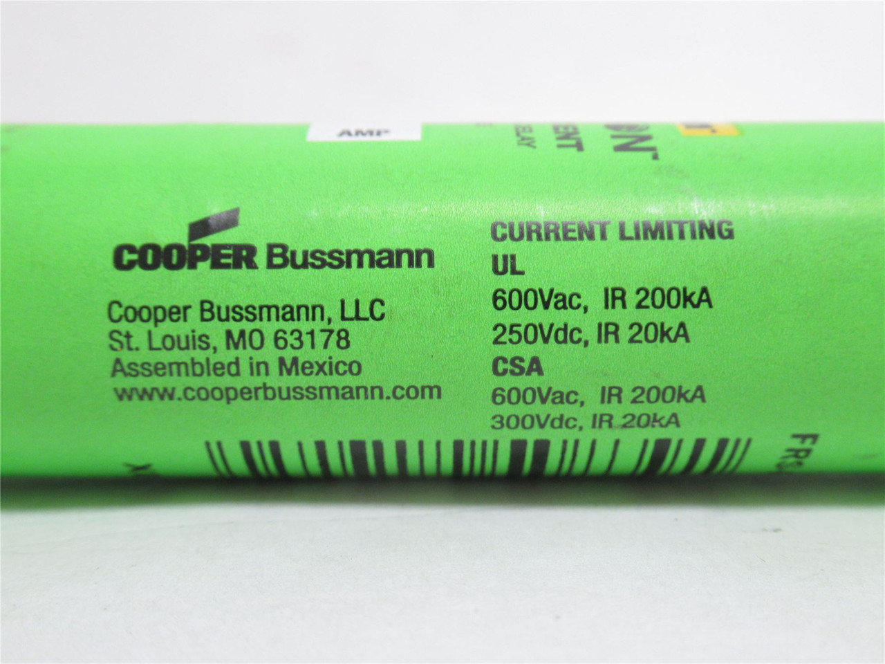 Bussmann FRS-R-60; Dual-Element Time Delay Fuse; 60A; 600VAC