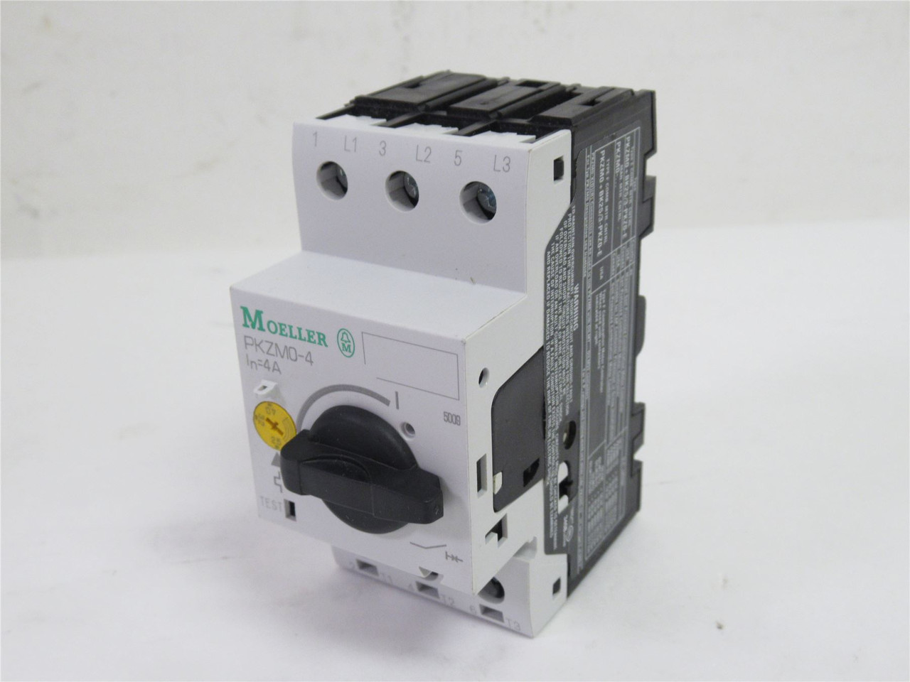 Moeller PKZM0-4; Manual Starter; 2.5...4A; 600VAC