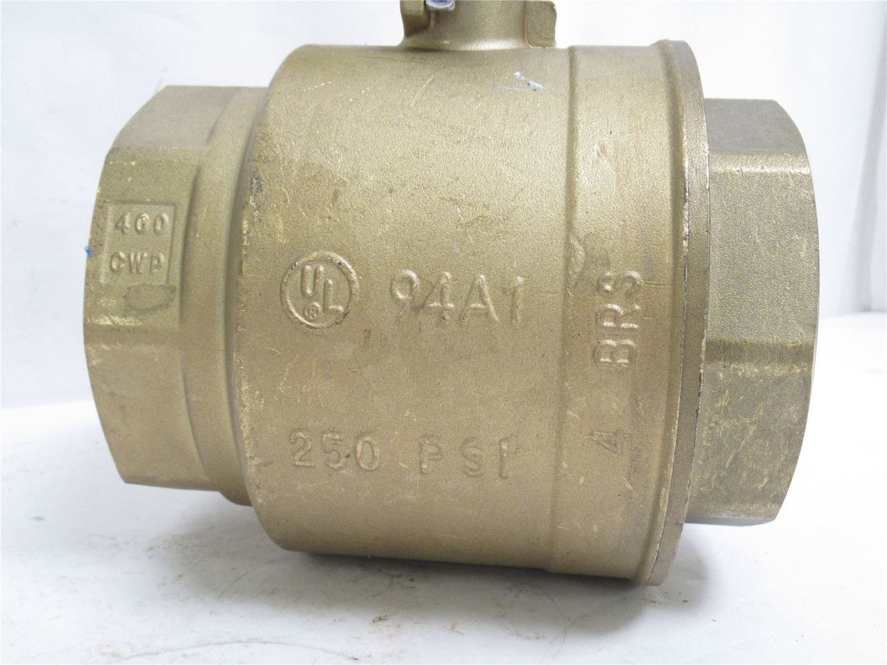 Apollo 94A-10A-01; NON-Potable Brass Ball Valve; 4NPT; 250PSI