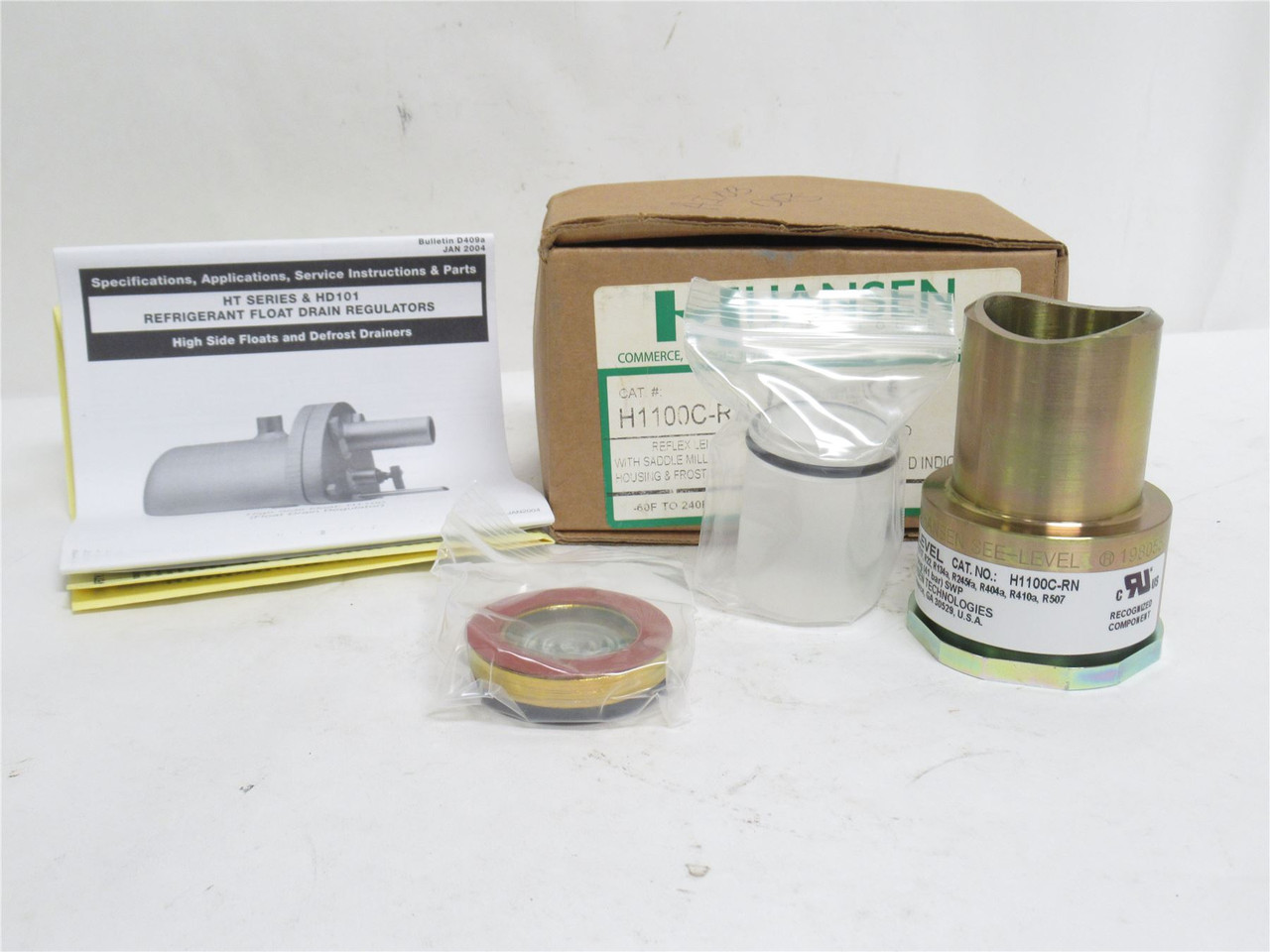 Hansen H1100C-RN; See-Level Liquid Indicator; 600PSIG