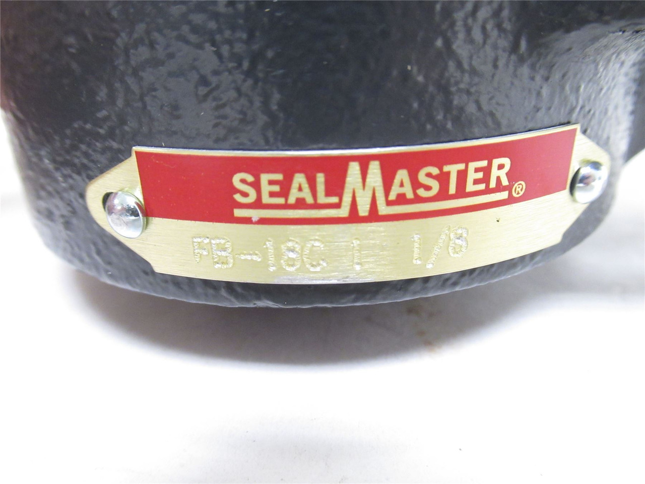 Sealmaster FB-18C; Flange Bearing; 1-1/8"ID; 3-Bolt Bracket
