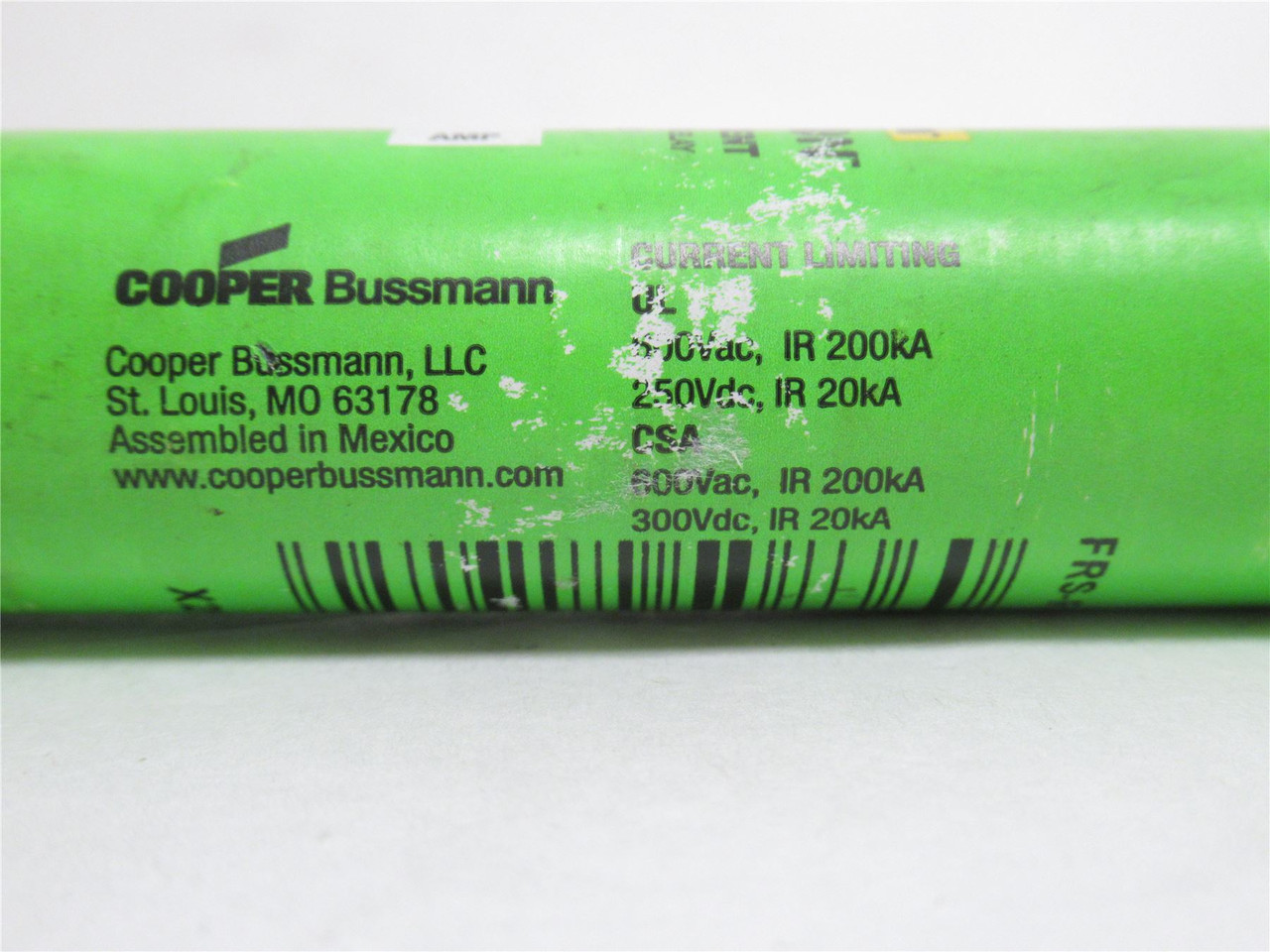 Bussmann FRS-R-40; Dual-Element Time Delay Fuse; 40A; 600VAC