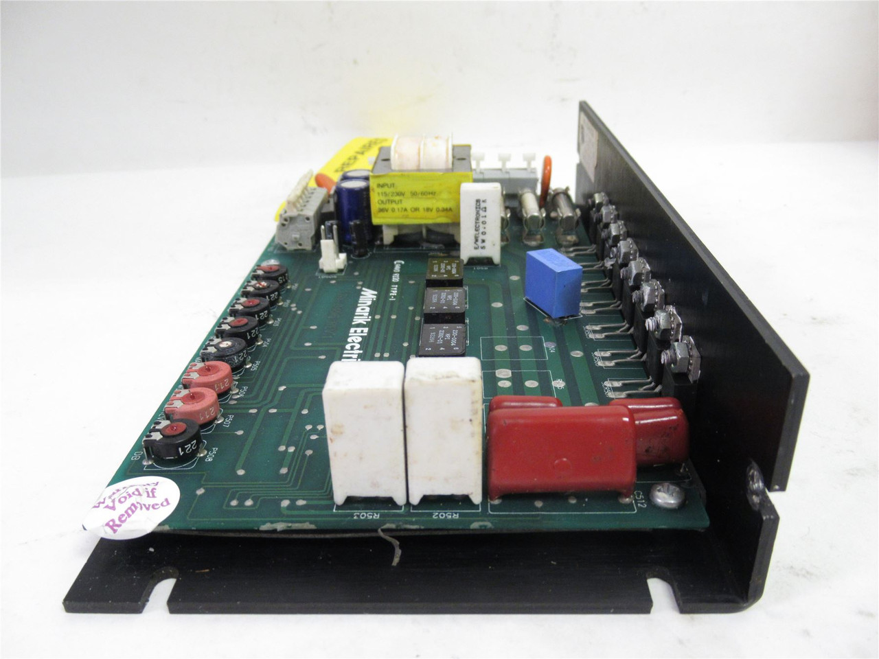 Minarik RG400UA; Variable Speed Drive; 230VAC; 1/4HP *REPAIRED*