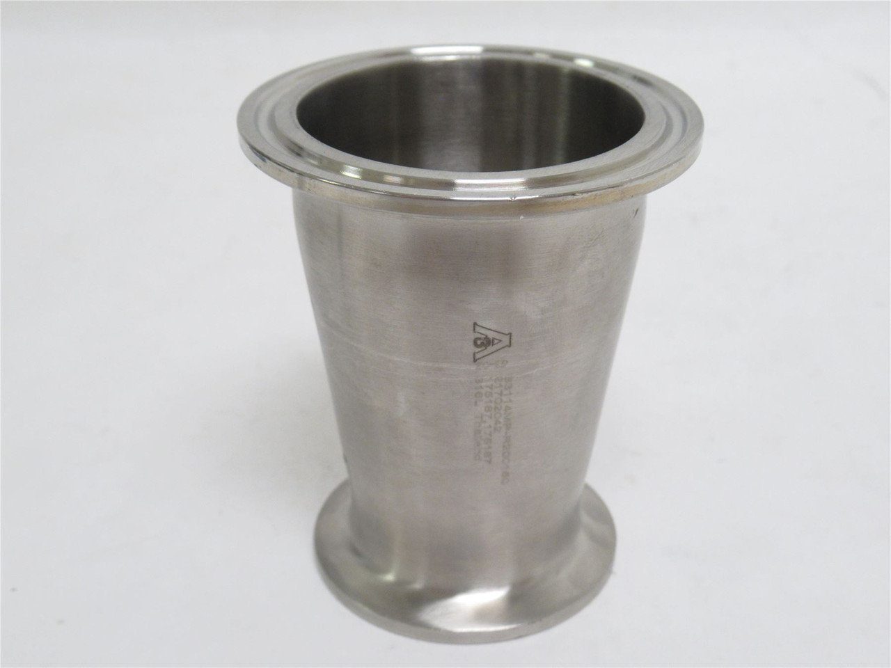 Dixon B3114MP-R200150; Concentric Reducer; 2 x 1-1/2"; SS-316