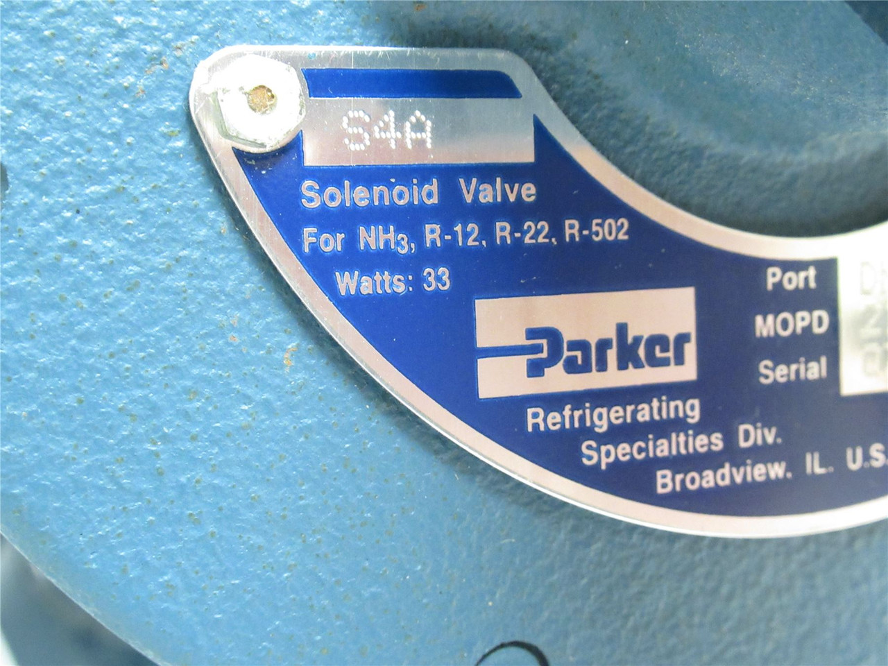 Parker SA4-2"; Refrigerant Valve  2" DN50 Flange; 400PSIG