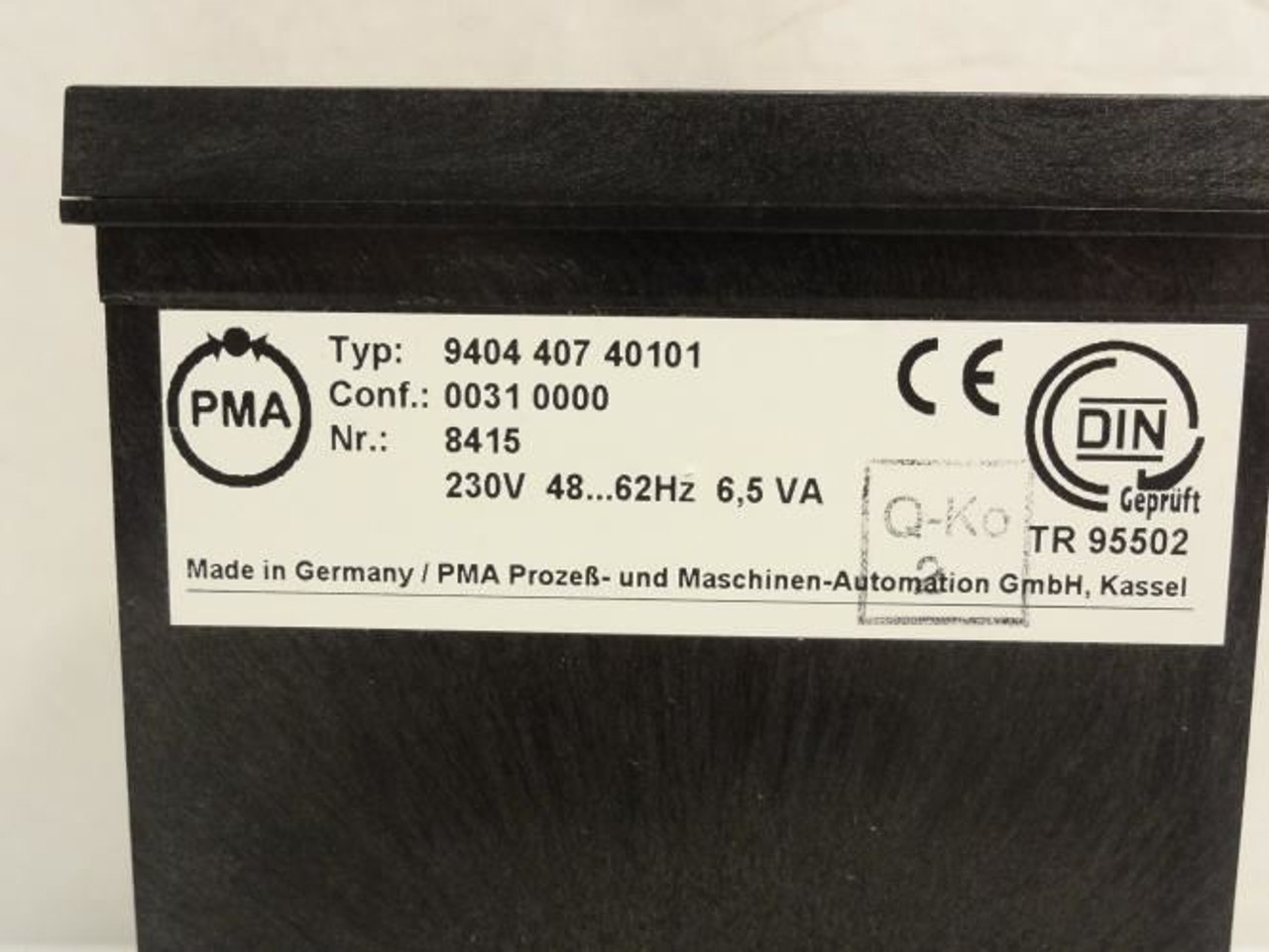 API Harowe 9404 407 40101; Temperature Controller 230V@48-62Hz