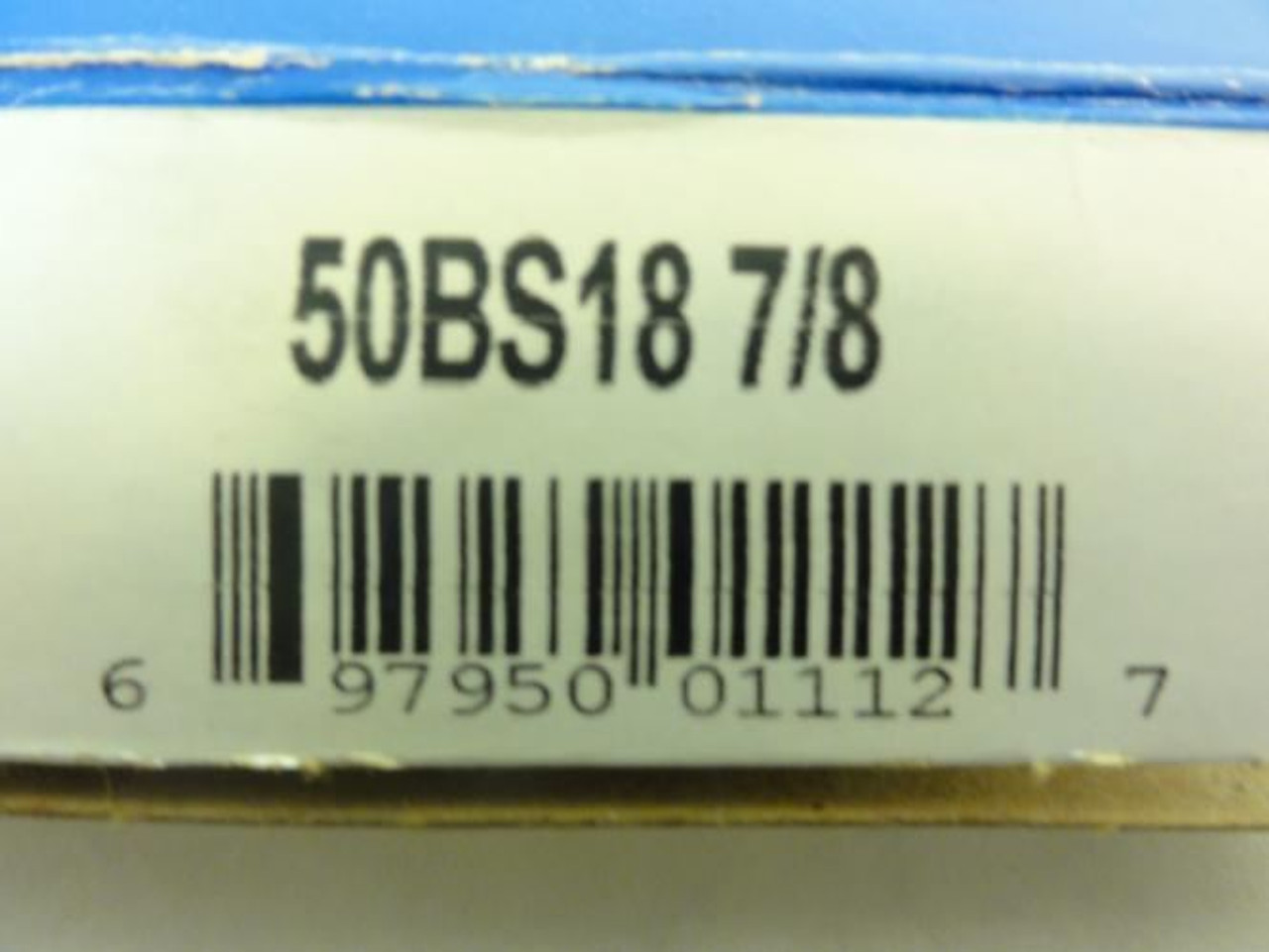 Martin 50BS18-7/8; Sprocket # 50; 18T; 7/8"ID