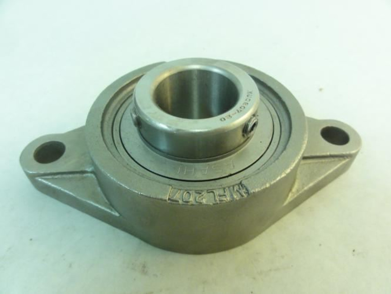 AMI MUCFL207-20; SS Flange Bearing; 2-Bolt; 1.25"ID