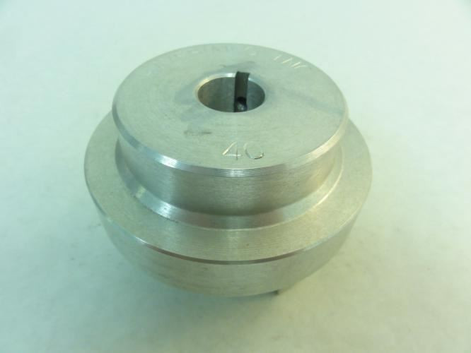 Hayes Mfg 4AO0900; Aluminium Coupling; 7/8"ID