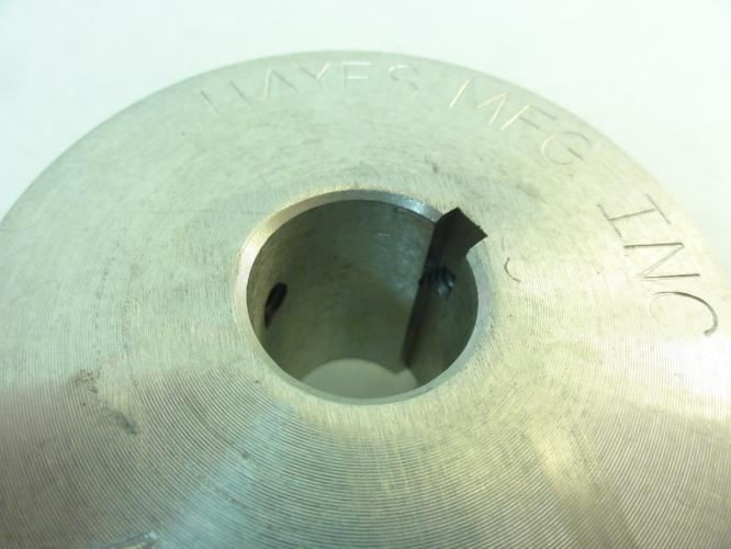 Hayes Mfg 4AO0900; Aluminium Coupling; 7/8"ID