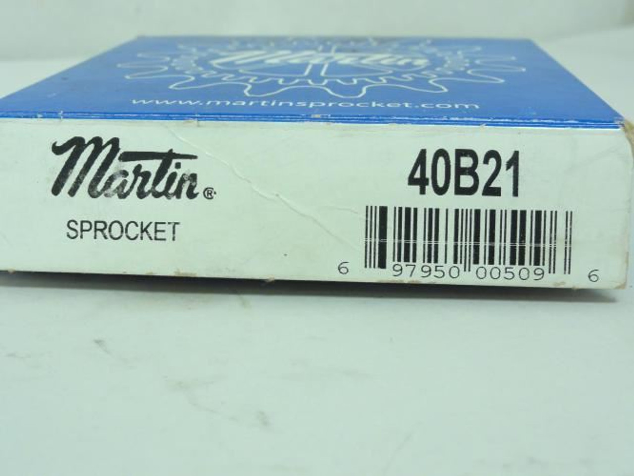Martin 40B21-5/8NK; Sprocket # 40; 21Teeth; NO KEY WAY; 5/8"ID