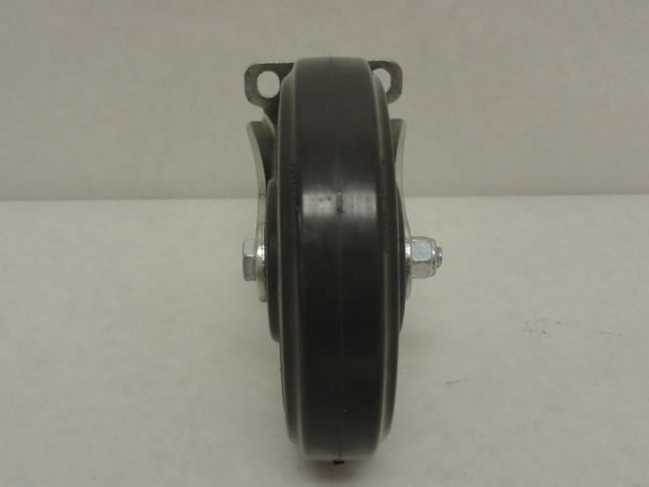 Pemco 83203Y; Poly Wheel With Frame/Castor; Rigid 5" OD