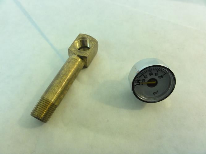 MAC N-92006-02; Pressure Gauge Kit; 0-100PSI; 1/8" NPT