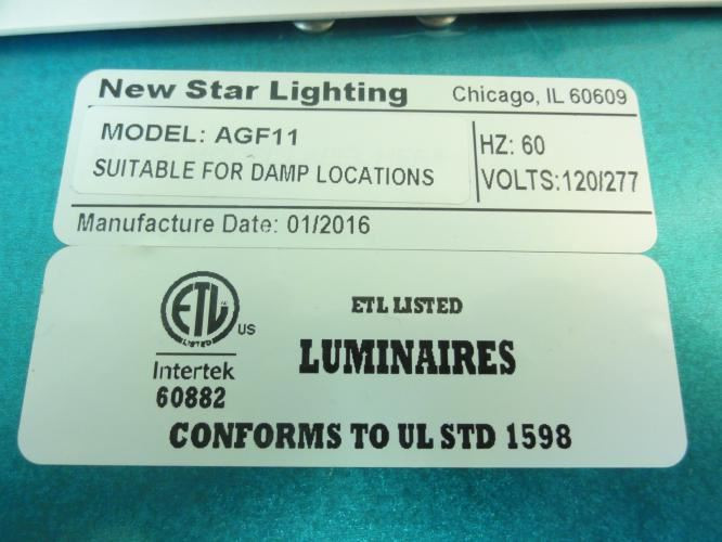 New Star Lighting AGF11; StarTile Image Overlay LED; 120/277V