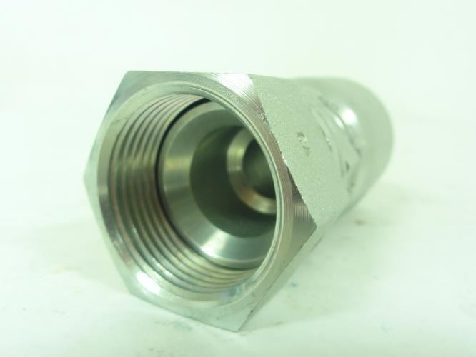 Continental B2-JCFX-1216; Ultra-Crimp Fitting 3/4" Hose; 1" JIC