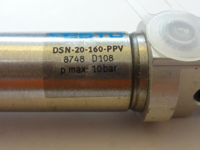 Festo DSN-20-160-PPV; Pneu. Cylinder; 20mm Bore; 160mm Stroke