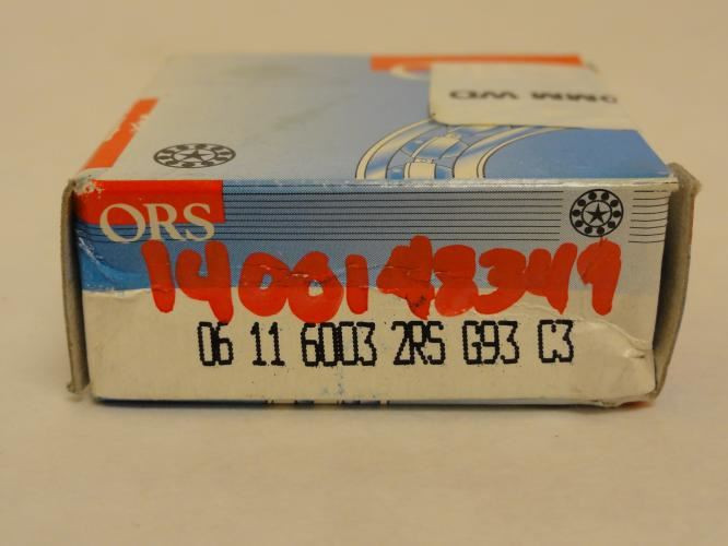 ORS 60032RS; Ball Bearing; 17mm ID x 35mm OD x10mm Wide