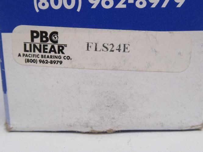 PBC FLS24E; Linear Bearing 1-1/2"ID x 2-3/8"OD x 3" Wide