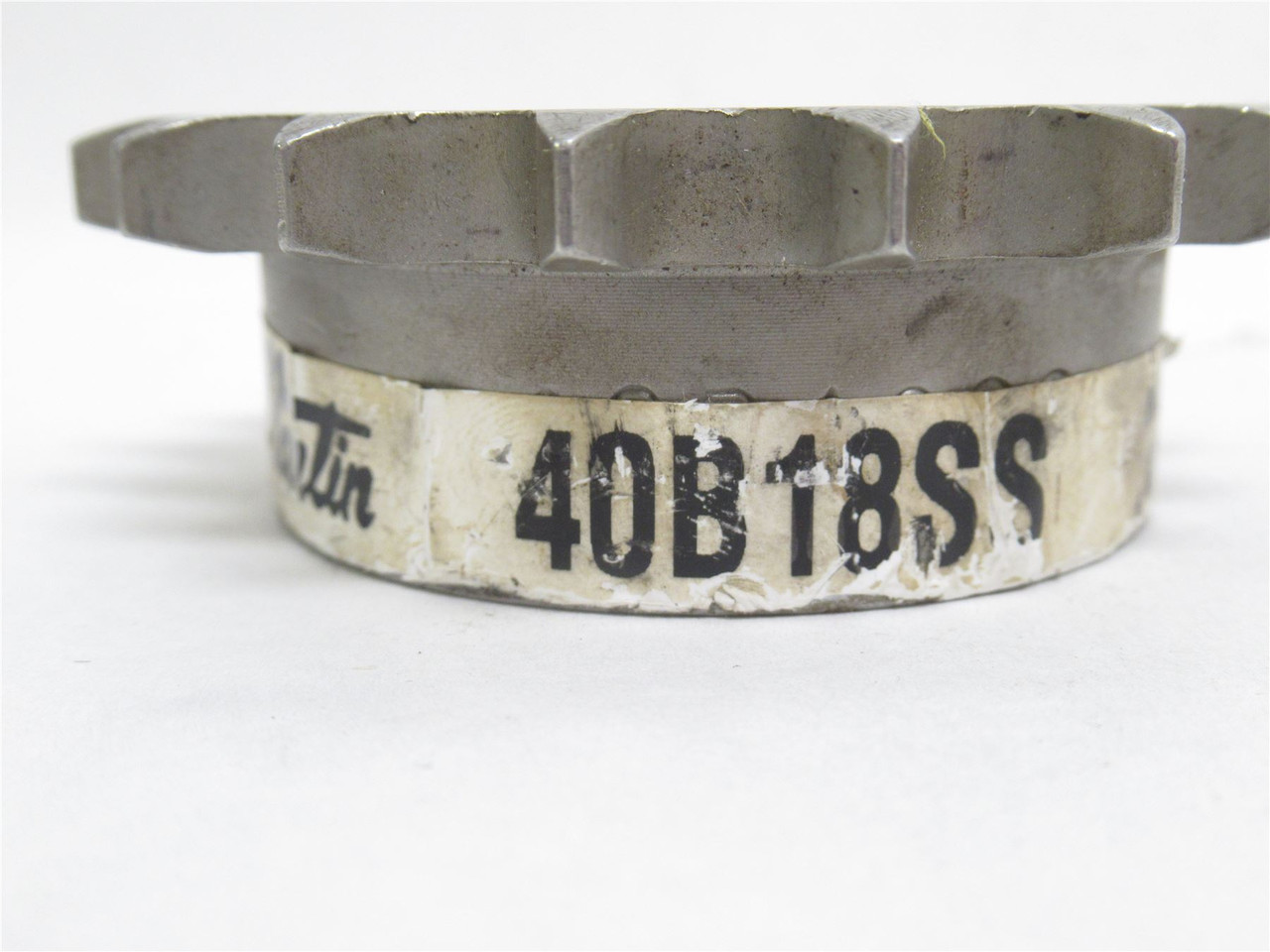 Martin 40B18SS x 5/8; Sprocket #40; 18 Teeth 5/8"ID No Key Way