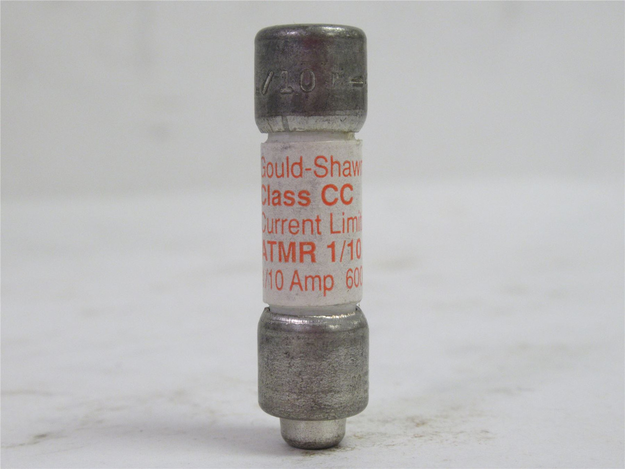 Gould ATMR-1/10; Lot-4 Time Delay Fuse; 1/10A; 600VAC