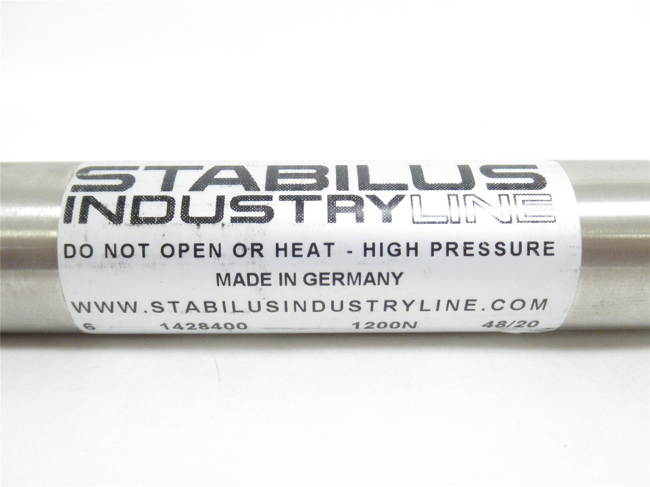 Stabilus 1428400-1200N; Gas Spring Size 14/28; 400mm Stk; SS