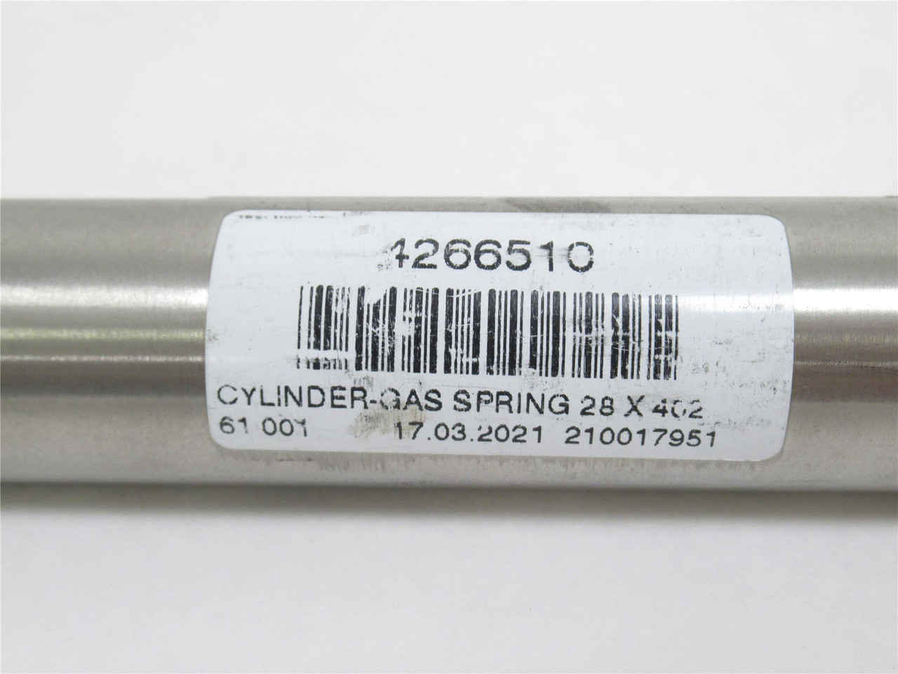 Stabilus 1428400-1200N; Gas Spring Size 14/28; 400mm Stk; SS