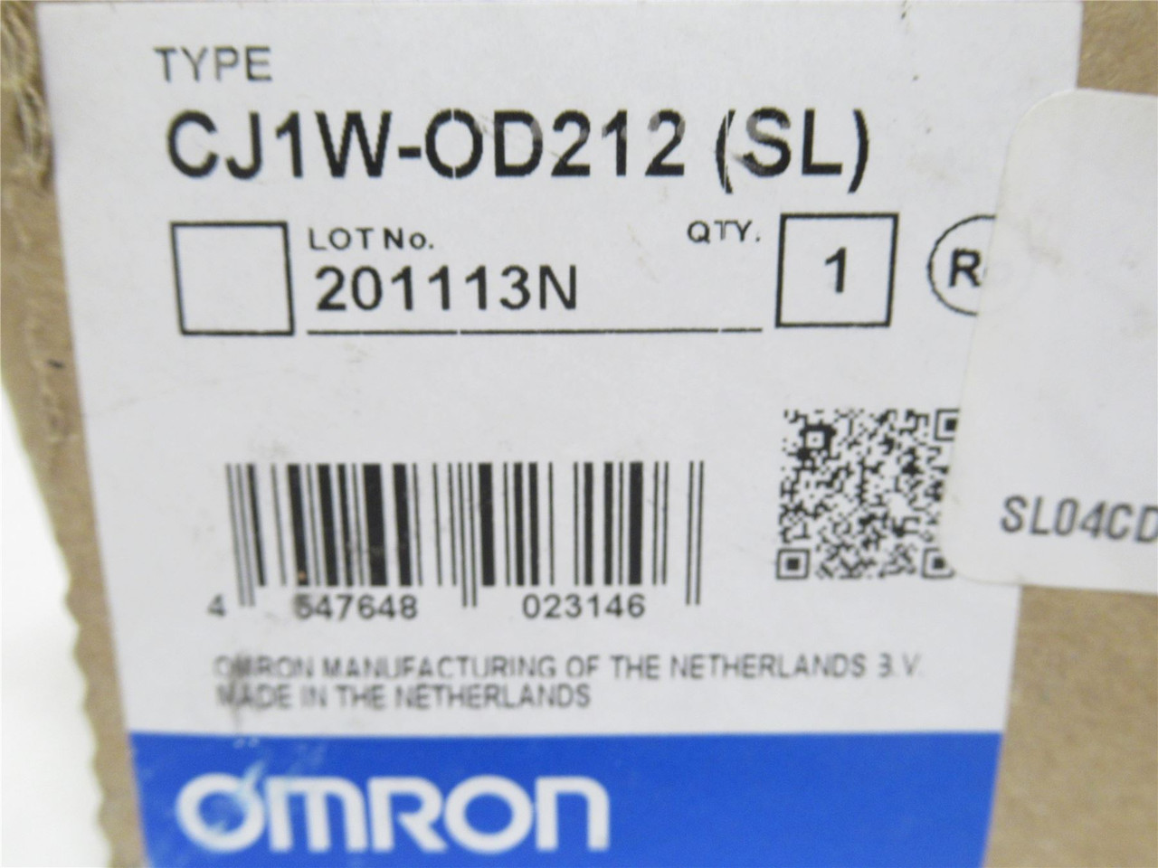 Omron CJ1W-OD212; Output Module 24VDC; 0.5A