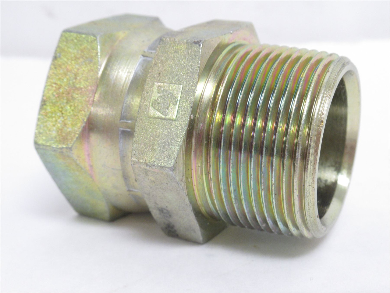 Brennan 1404-20-20; Straight Adaptor 1-1/4 NPT  x 1-1/4 NPT