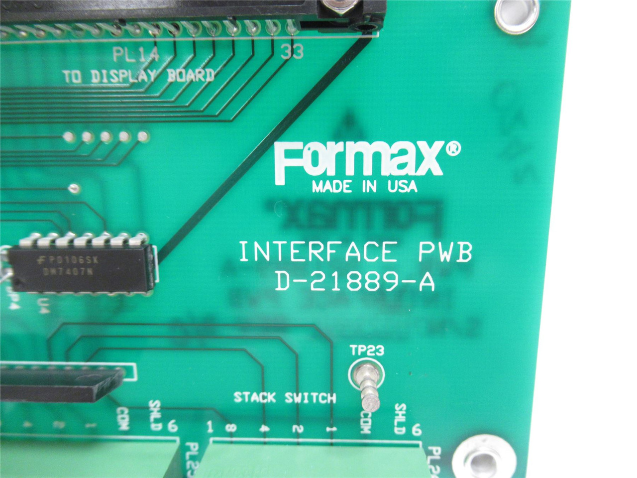 Formax D-21889-A; PCB Interface Board