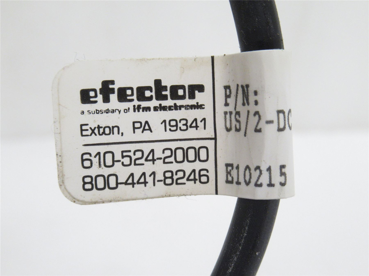 Efector US/2-DC-P/N-SOL-PUR-5M/L; Connector Coedset; 5m Wire