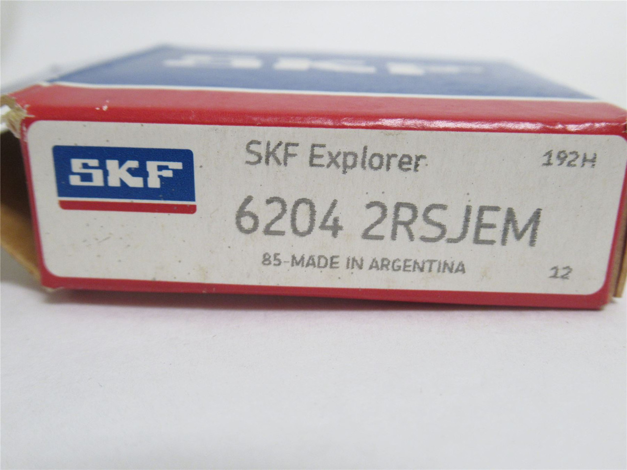 SKF 6204-2RSJEM; Ball Bearing; 20mmID x 47mmOD x 14mm Wide