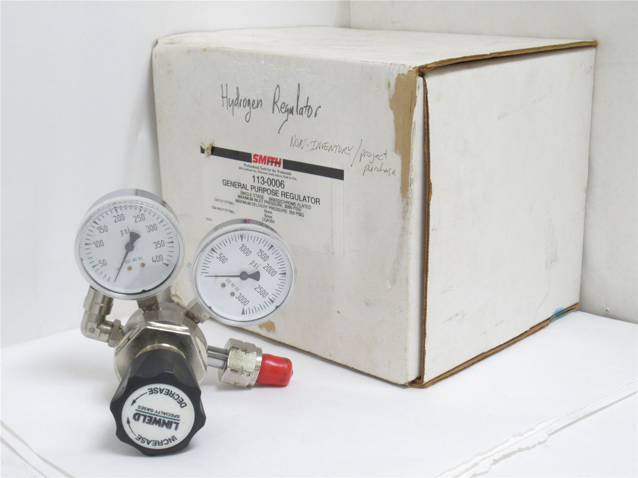 Smith 113-0006; General Purpose Regulator; Single Stage