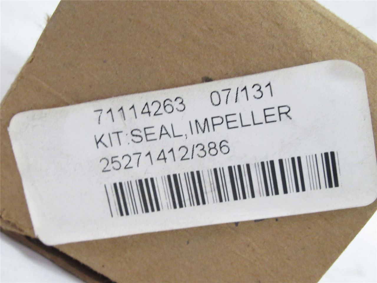 Gorman-Rupp 25271412/386; Impeller Seal Kit; 71114263