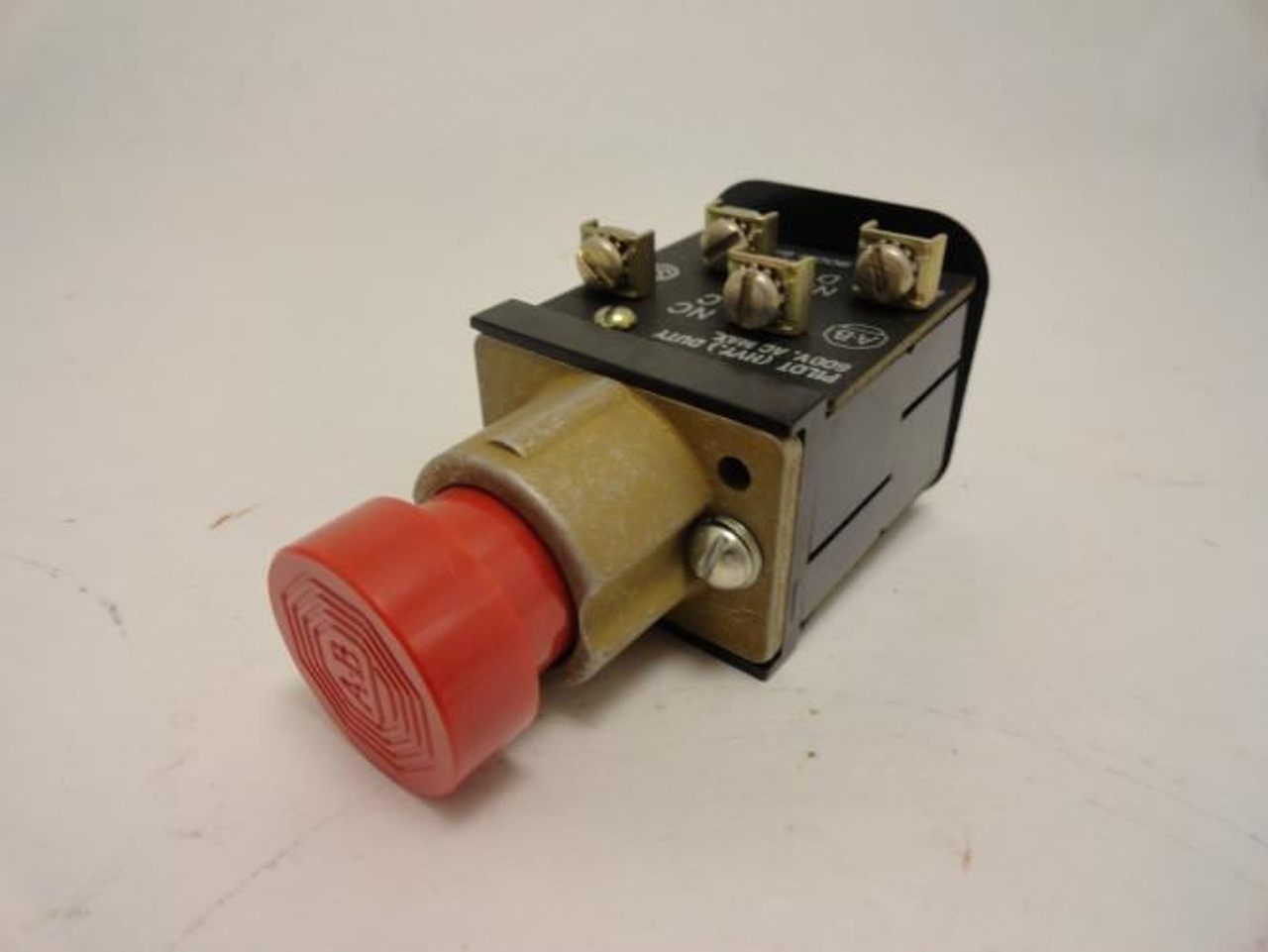 Allen-Bradley 800H-BK6A; Pushbutton Swith 600VAC