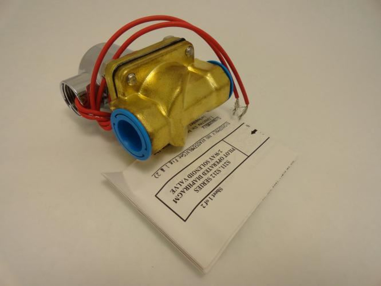 GC Valves S211AF21N5DG4E; Solenoid Valve; 2-Way; 1/2"NPT