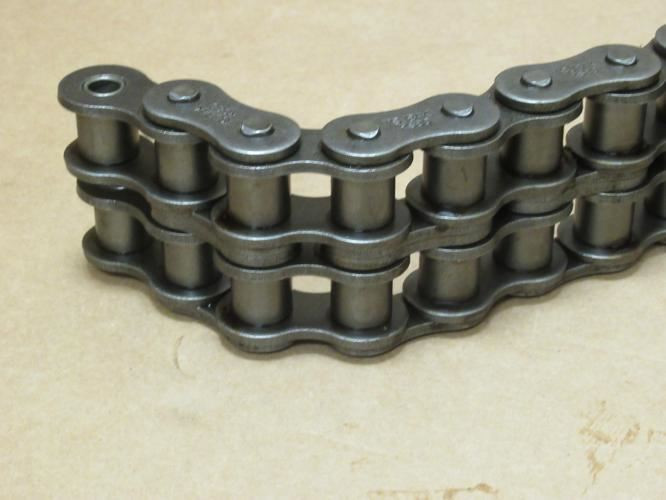 Tsubaki RS80-2-RP-U; Double Strand Roller Chain #80; 10' Long