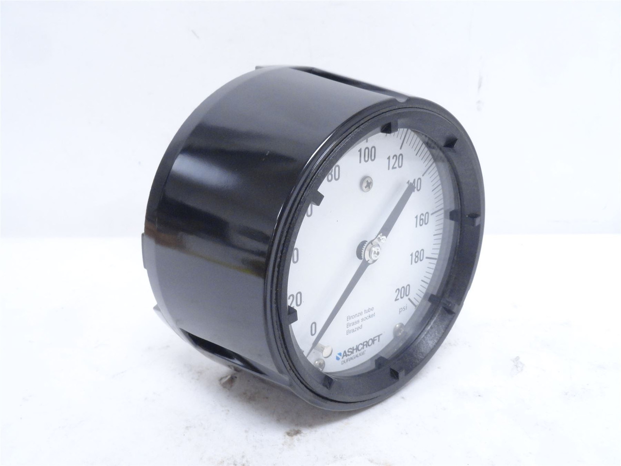 Ashcroft 45-1279-AS-02B-200; Analog Pressure Gauge; 200PSI