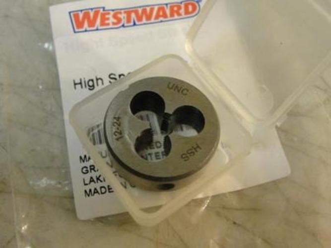Westward 2LWU5; Round Solid Die; 12-24; Right Hand