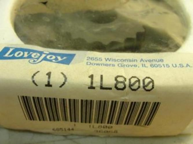 Lovejoy 1L800; S-Flex Coupling; Body Style 5J; 5/8"ID
