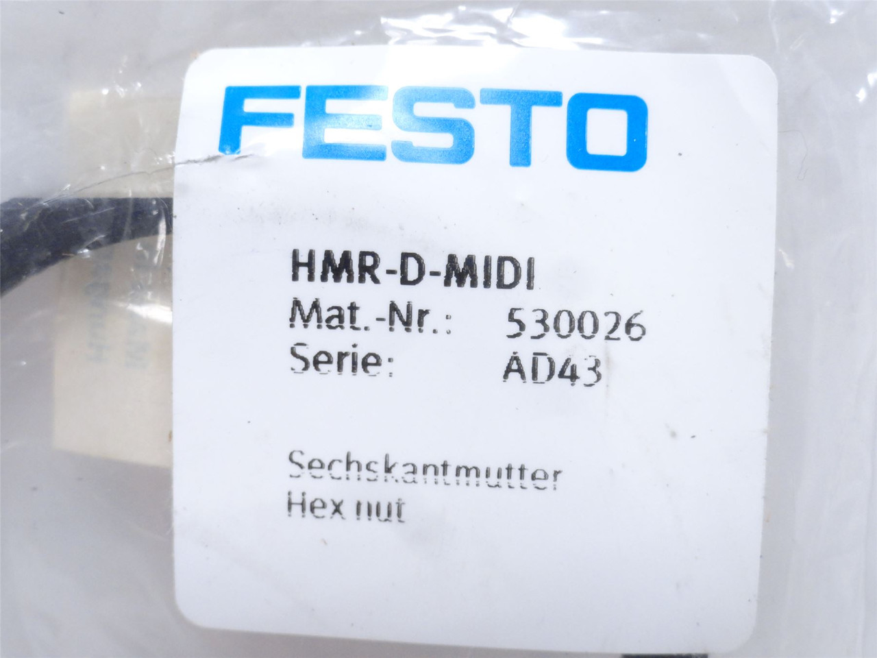 Festo HMR-D-MIDI; Hex Nut; 530026; Size: 55