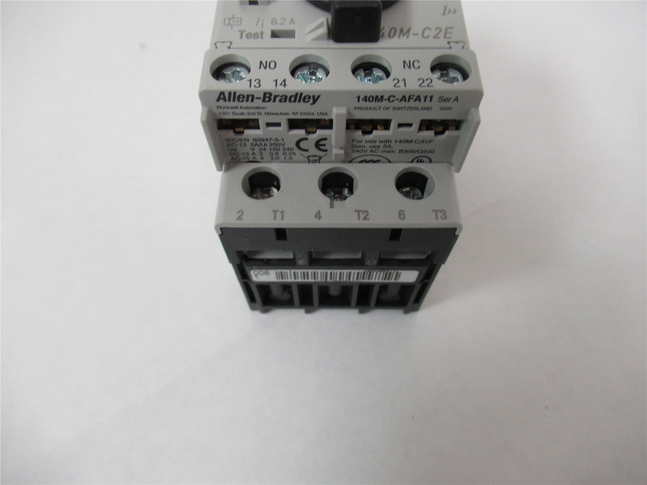 Allen-Bradley 140M-C2E-A63; Manual Starter .4-.63A; 3-Pole