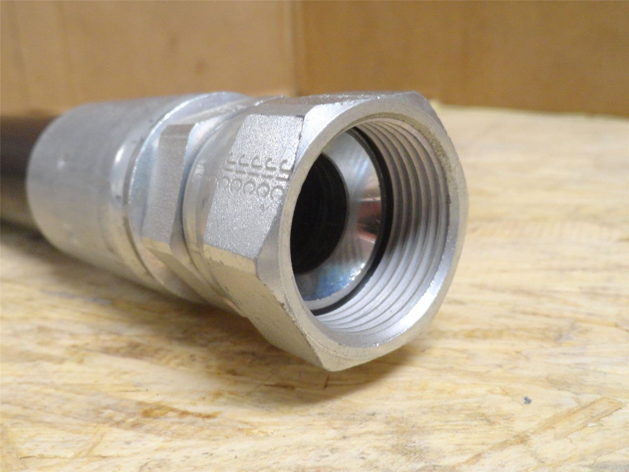 Formax 020603AA; Built Hose; 1 JIC 90Deg x 1 JIC; 33" Long