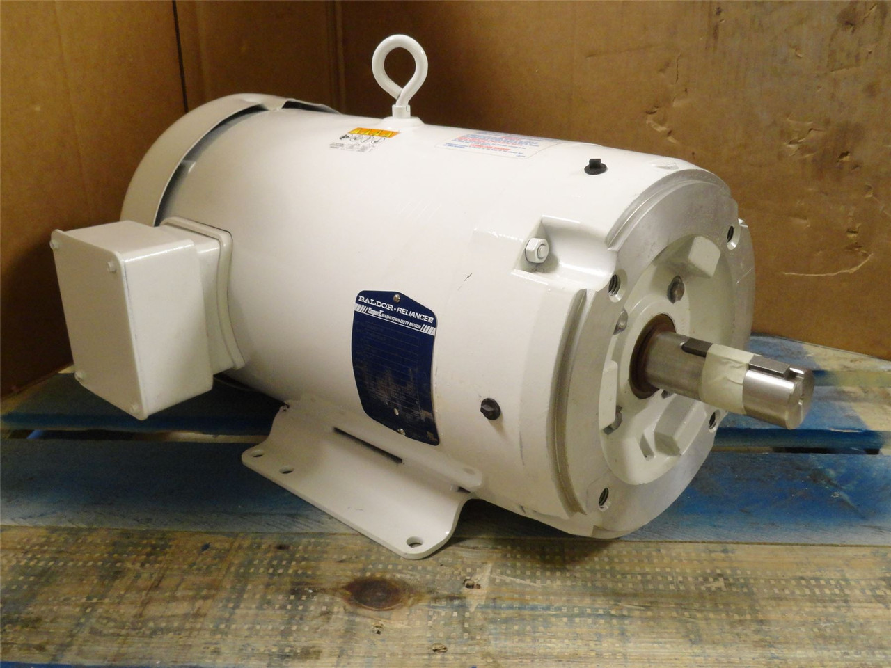 Baldor CEWDM3713T; AC Motor; 15HP; 230/460V; 3500RPM; 3PH