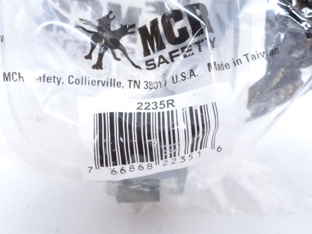 MCR Safety 2235R; Lot-5; Clear Safety Goggles; C287+D3D4