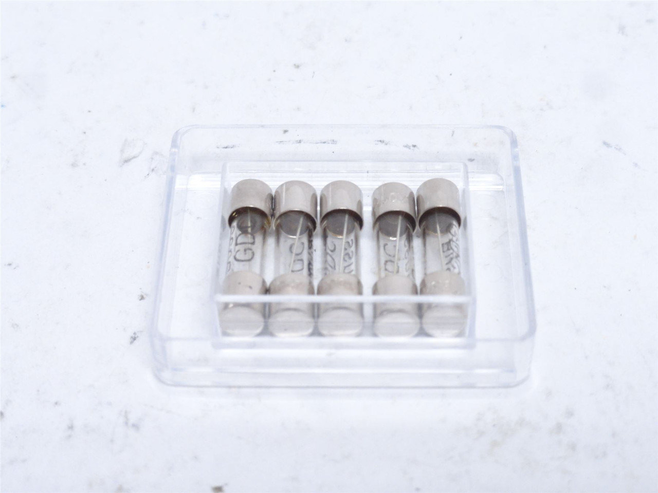 Bussmann GDC-6-3A; Box-5; Time-Delay Glass Fuses 6.3A; 250VAC