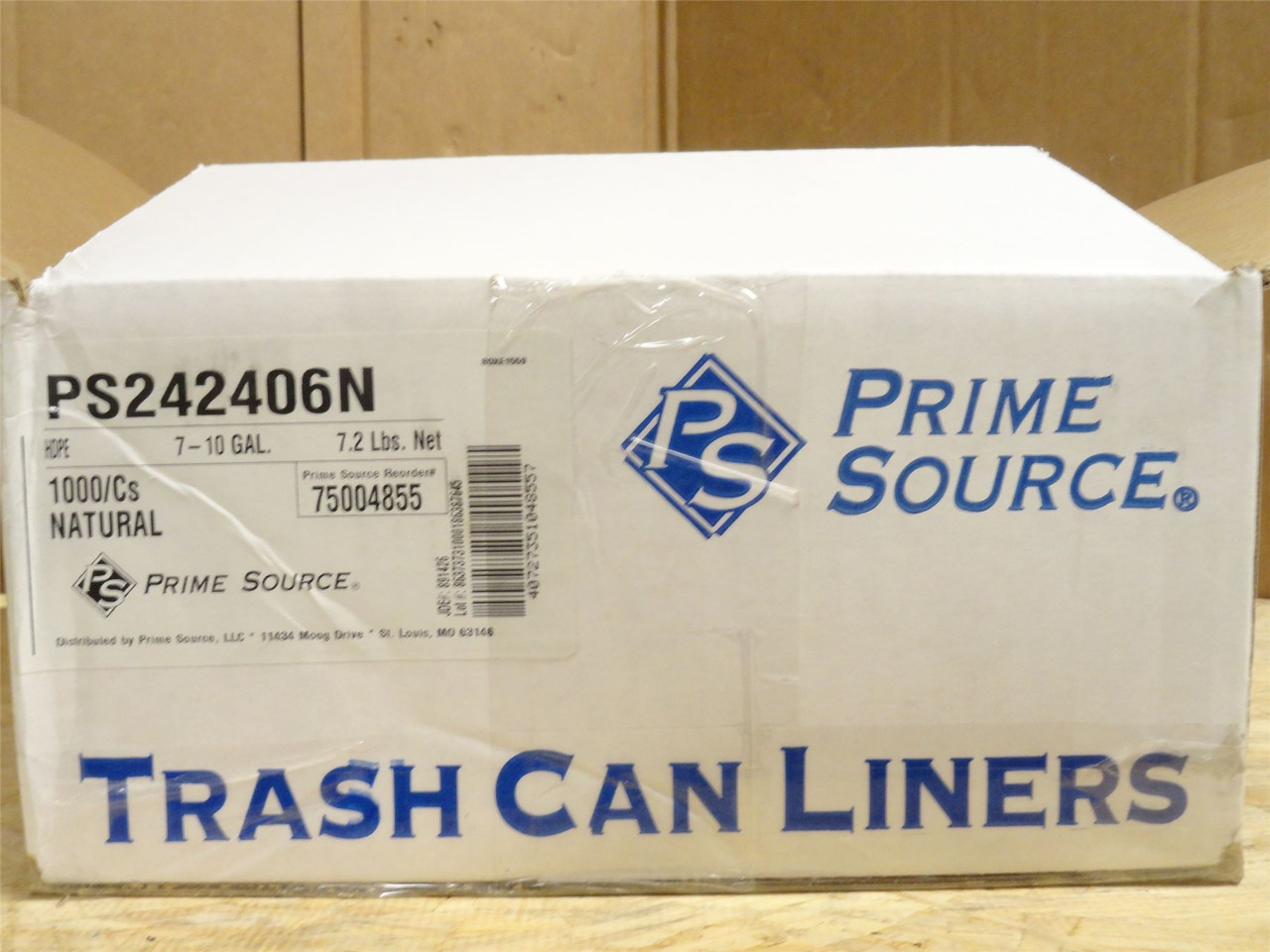 Prime Source PS242406N; Lot-10; Core-less Can Liners 23"x24"