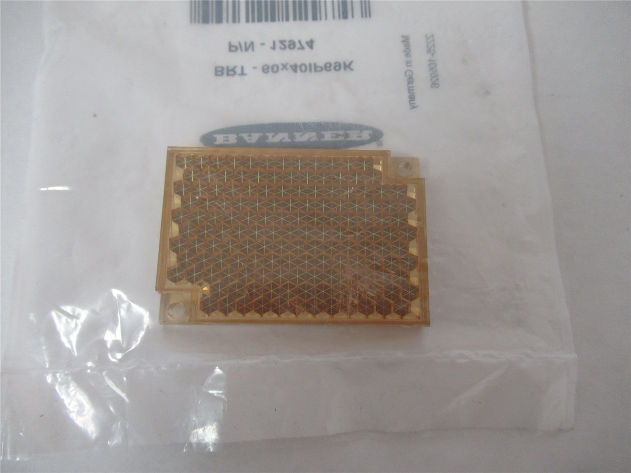 Banner 12974; Retroreflective Target  Rectangular 60 x 40 mm