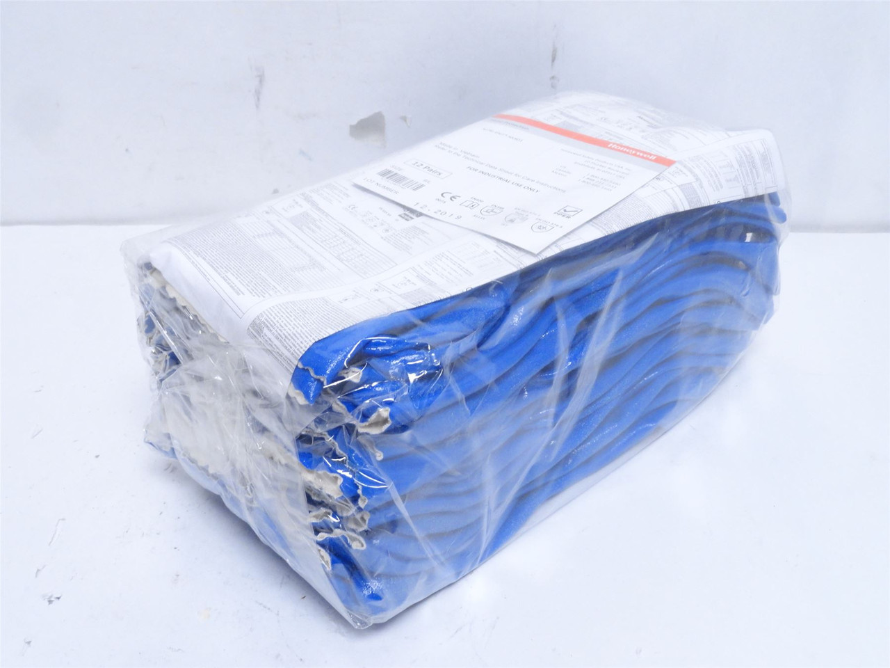 Honeywell NK803-9L; Lot-12 Nitrile Blue Gloves Size: 9L