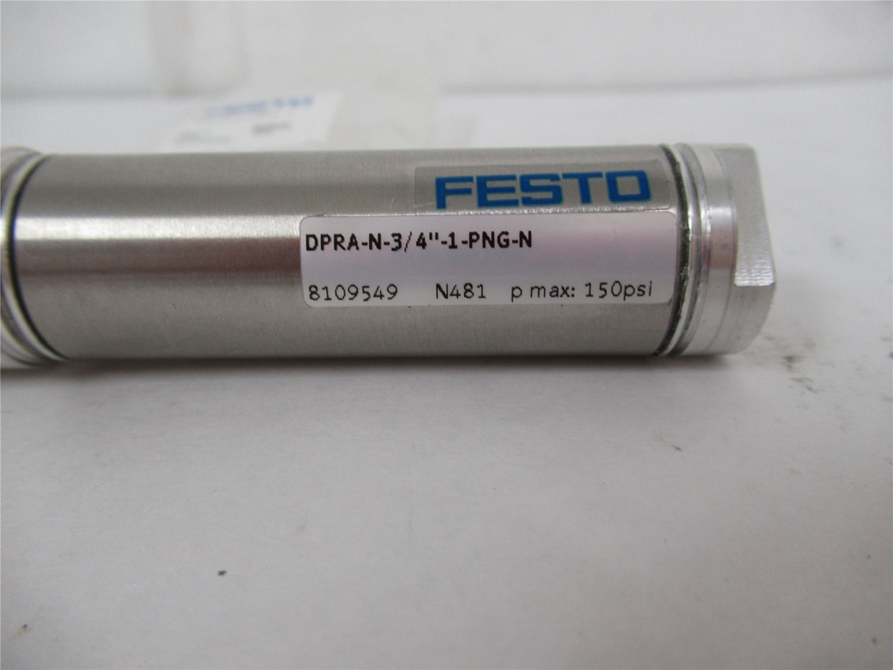 Festo DPRA-N-3/4"-1-PNG-N; Pneumatic Cylinder 1.5875mm Stroke